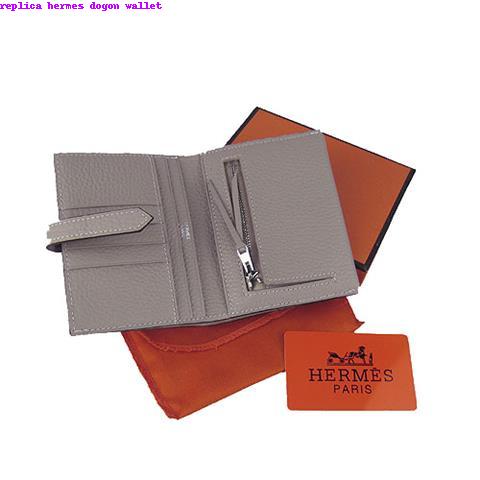 replica hermes dogon wallet